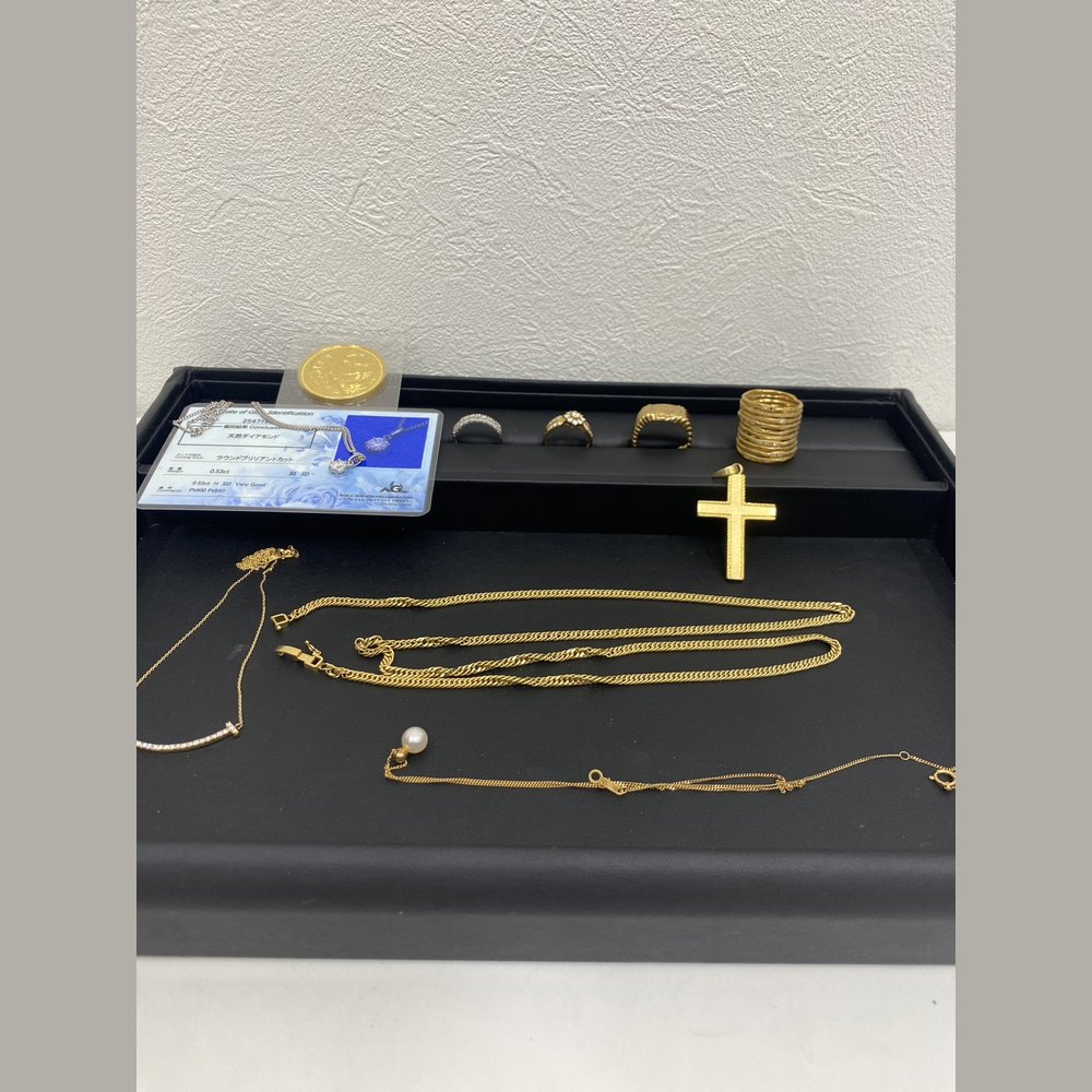 K18アクセサリーなど貴金属まとめて 買取実績